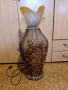 Керамична настолна лампа антикварна ретро винтидж, снимка 2