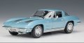 Chevrolet Corvette 1963 - мащаб 1:24 на Welly моделът е нов в кутия