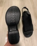 Спортни летни черни сандали от плат на платформа НОВИ, снимка 10