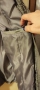 🧥 Дамско дълго шушляково яке със стилна голяма яка, сиво-кафяво, елегантно и различно, хамелеон|2XL, снимка 6