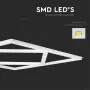 LED Панел-Рамка 64W Квадрат 595x595mm 6500K, снимка 2