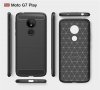 Motorola Moto G7 Play - Удароустойчив Кейс Гръб CARBON, снимка 5