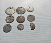 9 сребърни и посребрени монети от Османската империя, снимка 7