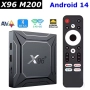 2026 МОДЕЛ! X96 M200 Android 14 | S905X5M | 4/64GB | Gigabit LAN | 4K Гаранция, снимка 2