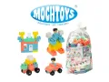 НОВИ! Конструктор големи части Mochtoys Combi 200 части, снимка 1