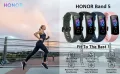 Фитнес гривна Honor Band 5, Meteorite Black, снимка 4