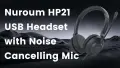 Кабелни слушалки NUROUM HP21 с два микрофона, USB-A/USB-C и заглушаване, снимка 8