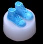 3D Баскетболни обувки кец силиконов молд форма декорация торта фондан шоколад гипс сапун и др, снимка 1 - Форми - 31218249