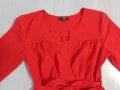 Червена рокля H&M 36, снимка 2