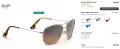 Поляризирани слънчеви очила Maui Jim CLIFF HOUSE Navigator 247, снимка 2