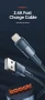 2м. USB кабел за бързо зареждане за Айфон, снимка 3