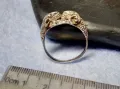 ФИГУРАЛЕН СРЕБЪРЕН ПРЪСТЕН ОВНИ СРЕБРО ВИСОКА ПРОБА РЪЧНА ХУДОЖЕСТВЕНА МАЙСТОРСКА ИЗРАБОТКА 47938, снимка 11