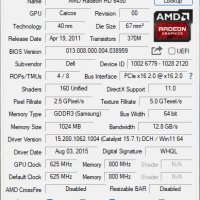 Видео карта AMD Radeon Dell HD 6450 1024MB GDDR3 64bit PCI-E, снимка 9 - Видеокарти - 37507076