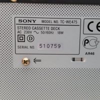 Дек Sony TC-WE475 -черен -1, снимка 3 - Декове - 30101918