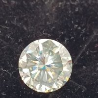 Уникален Топ Фенси бял голям 5 карата Диамант Мойсанит Diamond Moissanite, снимка 6 - Други - 34904807