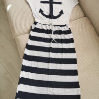 Морска рокля, снимка 1 - Рокли - 35205558