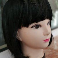 Нова черна перука от естествена коса перука от човешки косъм 30 см Боб стил - мод.16, снимка 6 - Аксесоари за коса - 29932399
