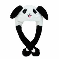 Детска шапка Panda , Подвижни уши, Светеща, снимка 1 - Плюшени играчки - 40864355