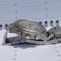 Мъжки японски часовник ''Ascot'' /кварц/ хронограф, снимка 4 - Мъжки - 40790767