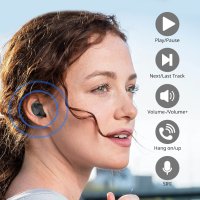 Безжични стерео слушалки Blackview AirBuds 1, Bluetooth,IPX7 Водоустойчиви, снимка 6 - Слушалки, hands-free - 40712784
