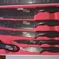 Комплект НОВИ ножове немско качество, снимка 2 - Прибори за хранене, готвене и сервиране - 40527315