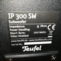 TEUFEL IP 300 SW-SUBWOOFER 200W/6ohm-GERMANY, снимка 13 - Тонколони - 30245916