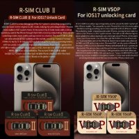 R-SIM VSOP и R-Sim Club II за IOS 17 отключване за Iphone рсим р-сим, снимка 1 - Аксесоари за Apple - 44314540