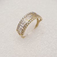 Дамски плътни златни пръстени, снимка 11 - Пръстени - 38540702