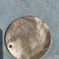 Царска бронзова табела от сейф, каса Богосъ Арабиянъ Варна , снимка 2 - Антикварни и старинни предмети - 40359888