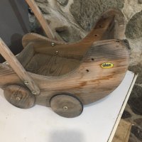 стара дървена количка, снимка 6 - Антикварни и старинни предмети - 42821872
