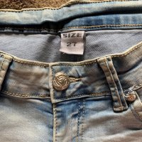 дамски еластични къси дънки , снимка 3 - Къси панталони и бермуди - 29264591