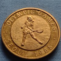 Сувенир плакет от олимпийски игри СЕУЛ 1988г. ТЕНИС 🎾 30308, снимка 5 - Други ценни предмети - 42712735