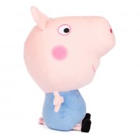 Плюшена играчка Peppa Pig Little Bodz Plush Toy - George / ORIGINAL - 23сm , снимка 4 - Плюшени играчки - 39513459