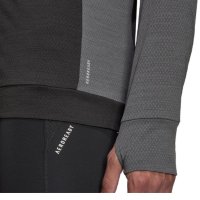 ✅НОВА ОРИГИНАЛНА Мъжка спортна блуза Adidas Block, Черен/Сив - S/M/L/XL, снимка 5 - Спортни дрехи, екипи - 42067701