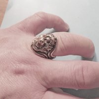 солиден сребърен мъжки пръстен с разярен сребърен Лъв - заслужи уважение и покажи че си влиятелна и , снимка 6 - Пръстени - 39410073