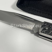  Сгъваем руски нож лев с калъф, снимка 2 - Ножове - 38417161