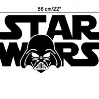 Dart darth Vader Дарт Вeйдър Star Wars Междузвездни войни надпис самозалепващ стикер лепенка  сена, снимка 2 - Други - 31615069