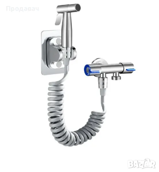 Душ система за тоалетна/биде - ИНОКС и ЧЕРЕН, снимка 1