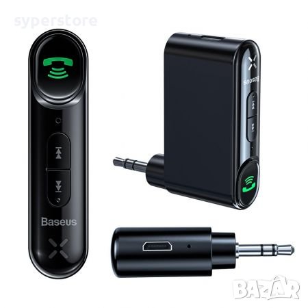 Блутут аудио приемник Baseus Qiyin Bluetooth За автомобил и др. С 3.5mm AUX жак Bluetooth audio recе, снимка 1