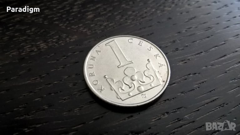 Монета - Чехия - 1 крона | 1993г., снимка 1