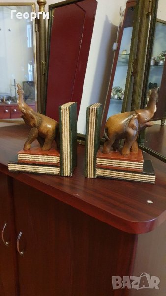 Антикварни френски стопери за книги, снимка 1