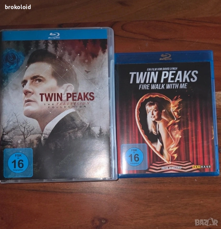 Twin Peaks пълна колекция - 3 сезона + Огън следвай ме blu ray, снимка 1