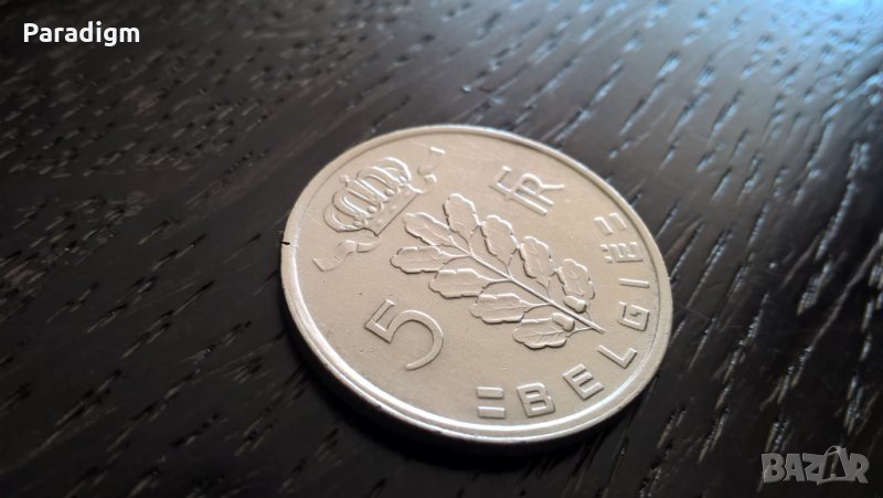Монета - Белгия - 5 франка | 1949г., снимка 1