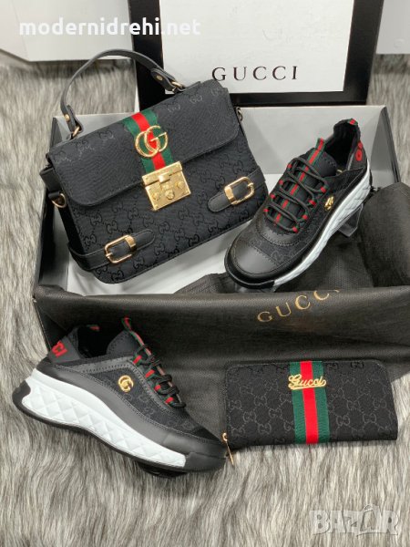 Дамски спортни обувки портфейл и чанта Gucci код 151, снимка 1