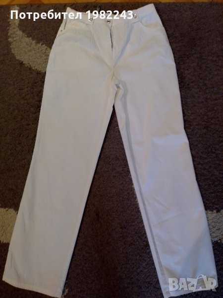 Продавам бял Дамски панталон, снимка 1