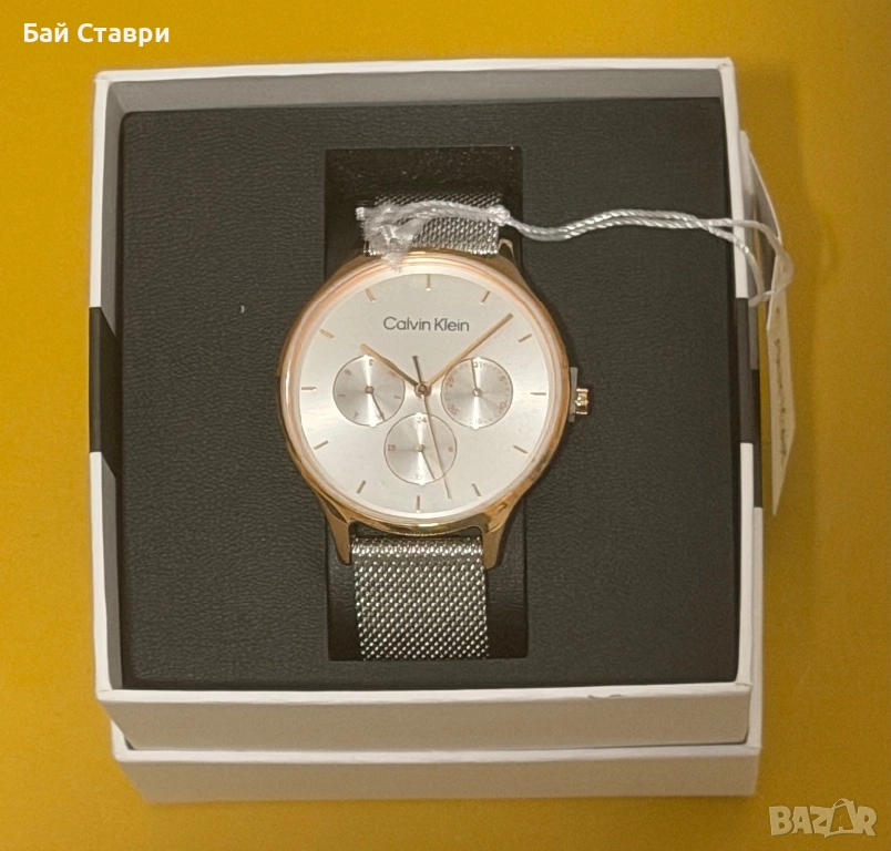 Продавам часовник CALVIN KLEIN TIMELESS 25200106, снимка 1
