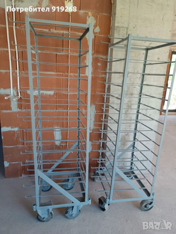 Колички за тави 60/40, снимка 1