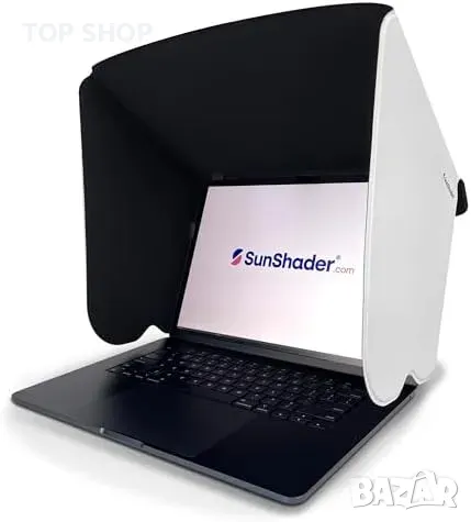 Нов Преносим сенник за лаптоп – Видимост на слънце, Защитa от топлина, снимка 1