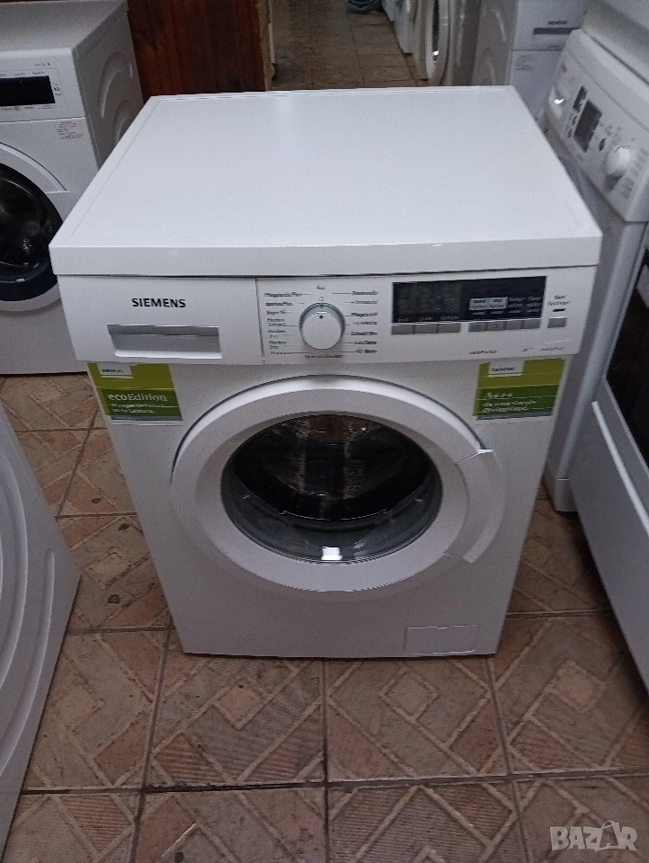 Като нова пералня Сименс Siemens Eco Edition A+++ 7кг 2 години гаранция!, снимка 1