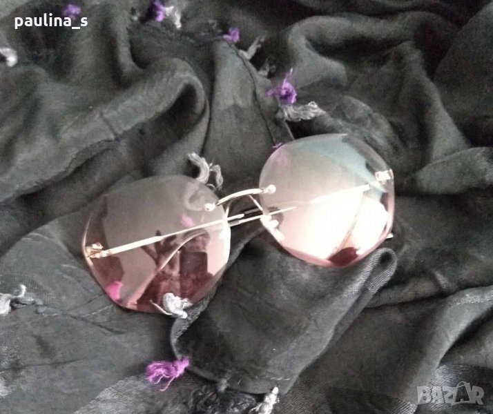 Поляризирани дамски слънчеви очила UV 400 / стъкла диамант полигон, снимка 1